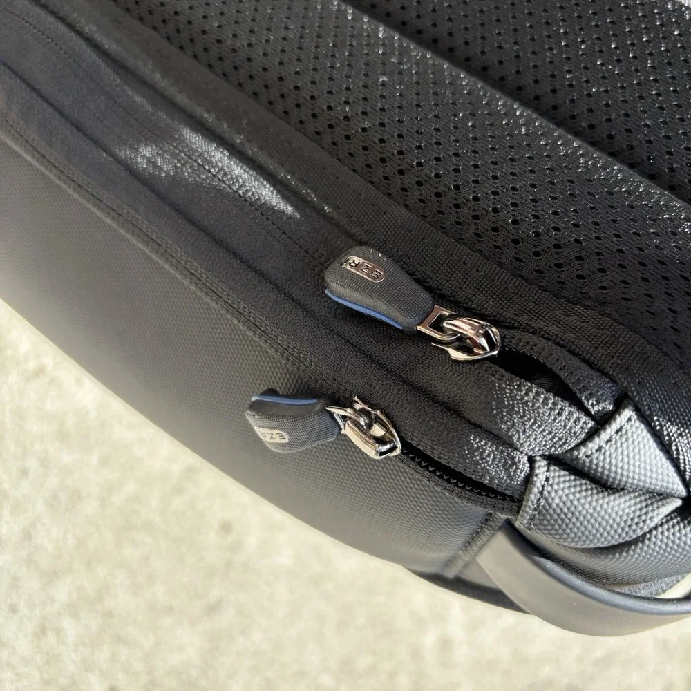EZRI Professional Backpack (Black) Tech Two Strap Work Travel Laptop Bag